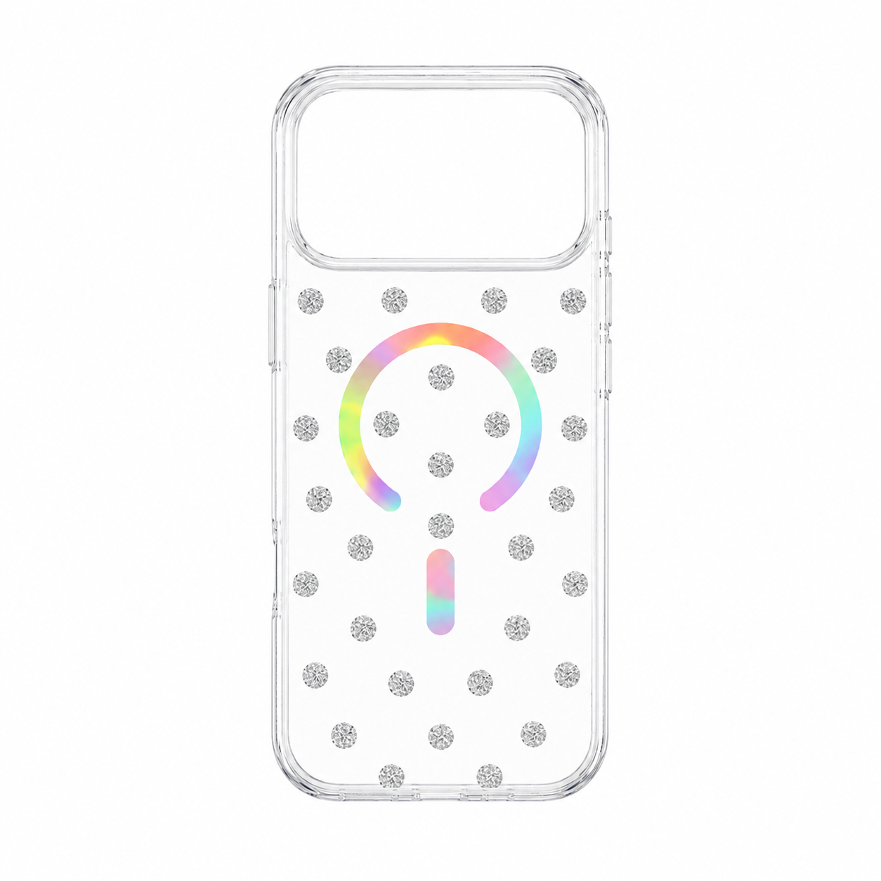 Funda Lunares Diamantes MagSafe iPhone 17 Pro Max