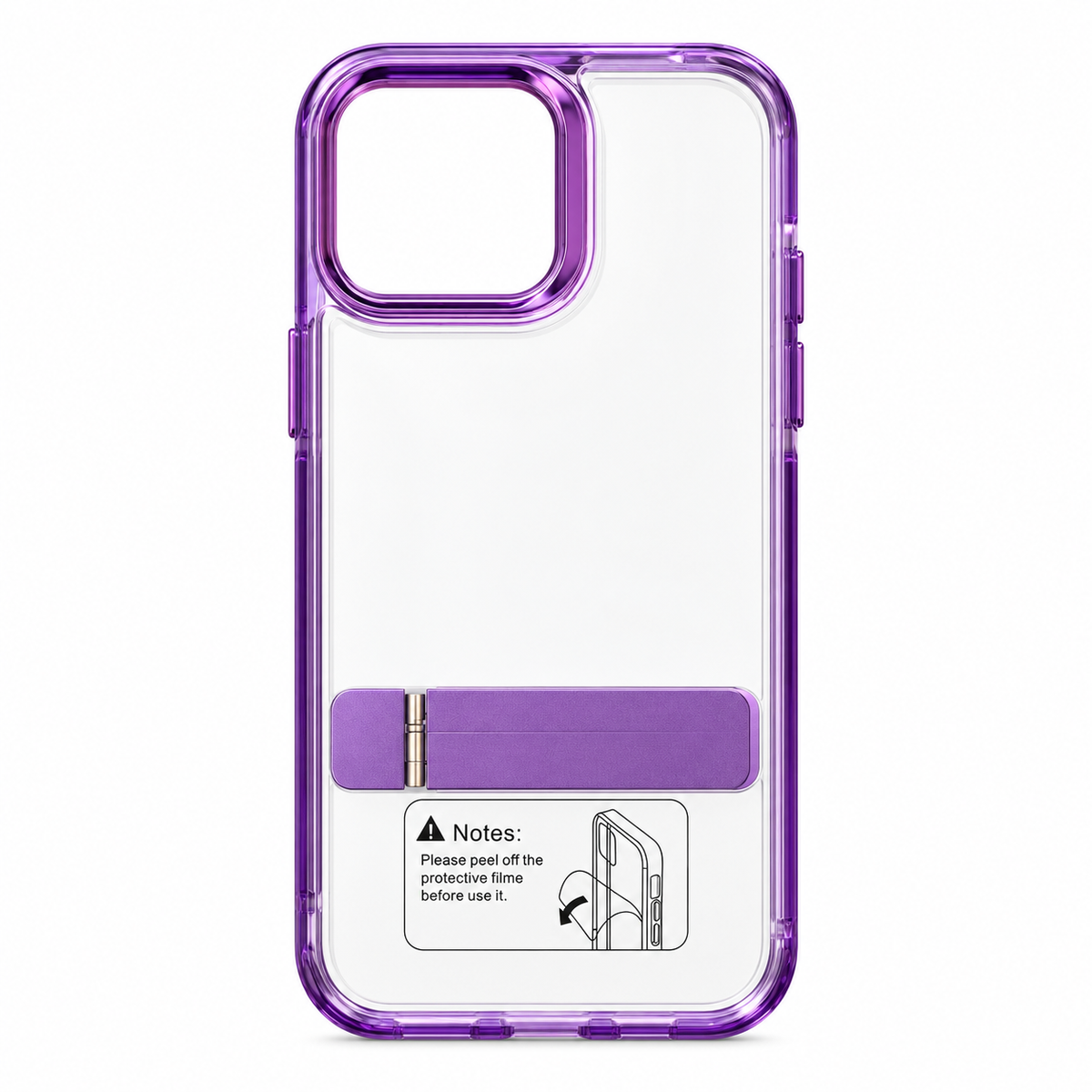 Funda Transparente con Soporte Plegable iPhone 13 Pro