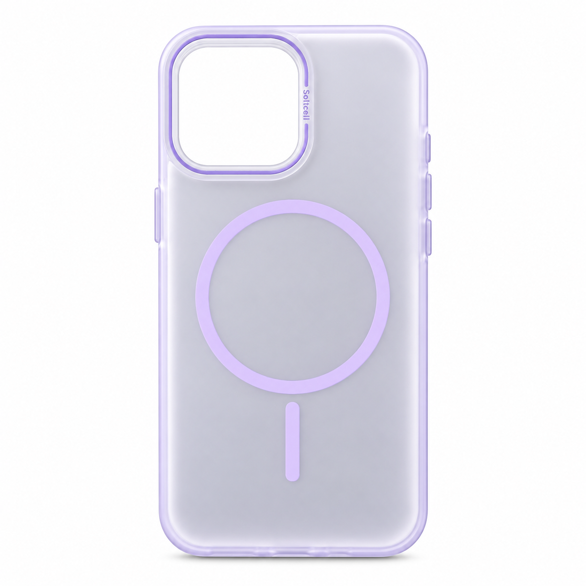 Funda Esmerilada con Aro MagSafe iPhone 13 Pro Max