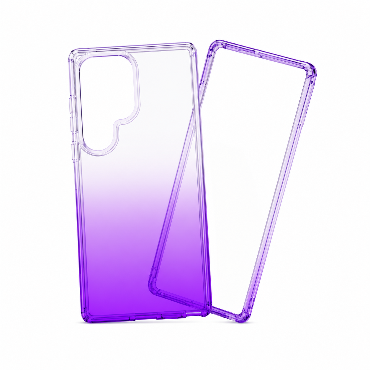 Funda Híbrida en Degradado con Marco Reforzado para Samsung S24 Ultra