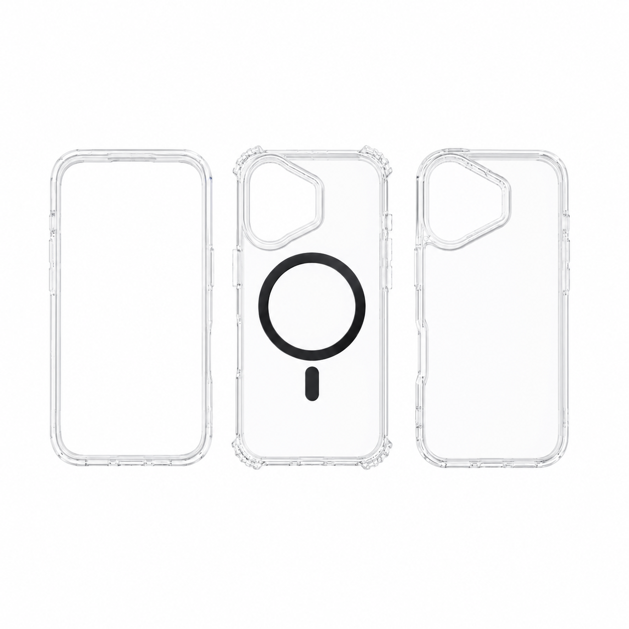 Funda Transparente MagSafe Reforzada para iPhone 17