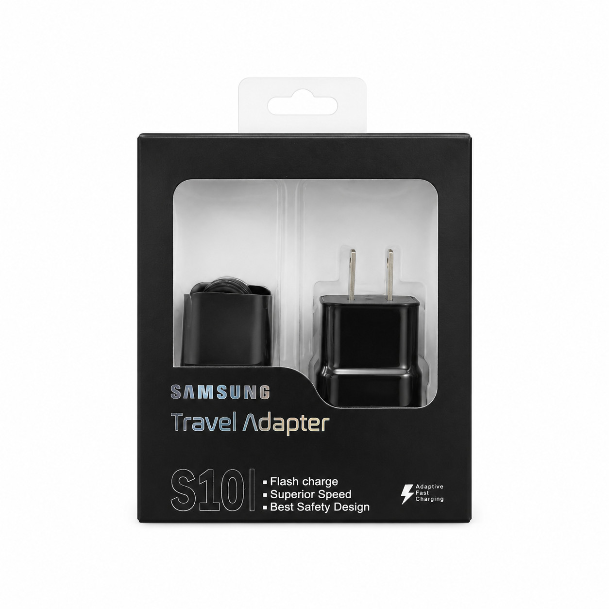 Cargador Samsung Adaptive Fast + Cable USB-A Tipo C