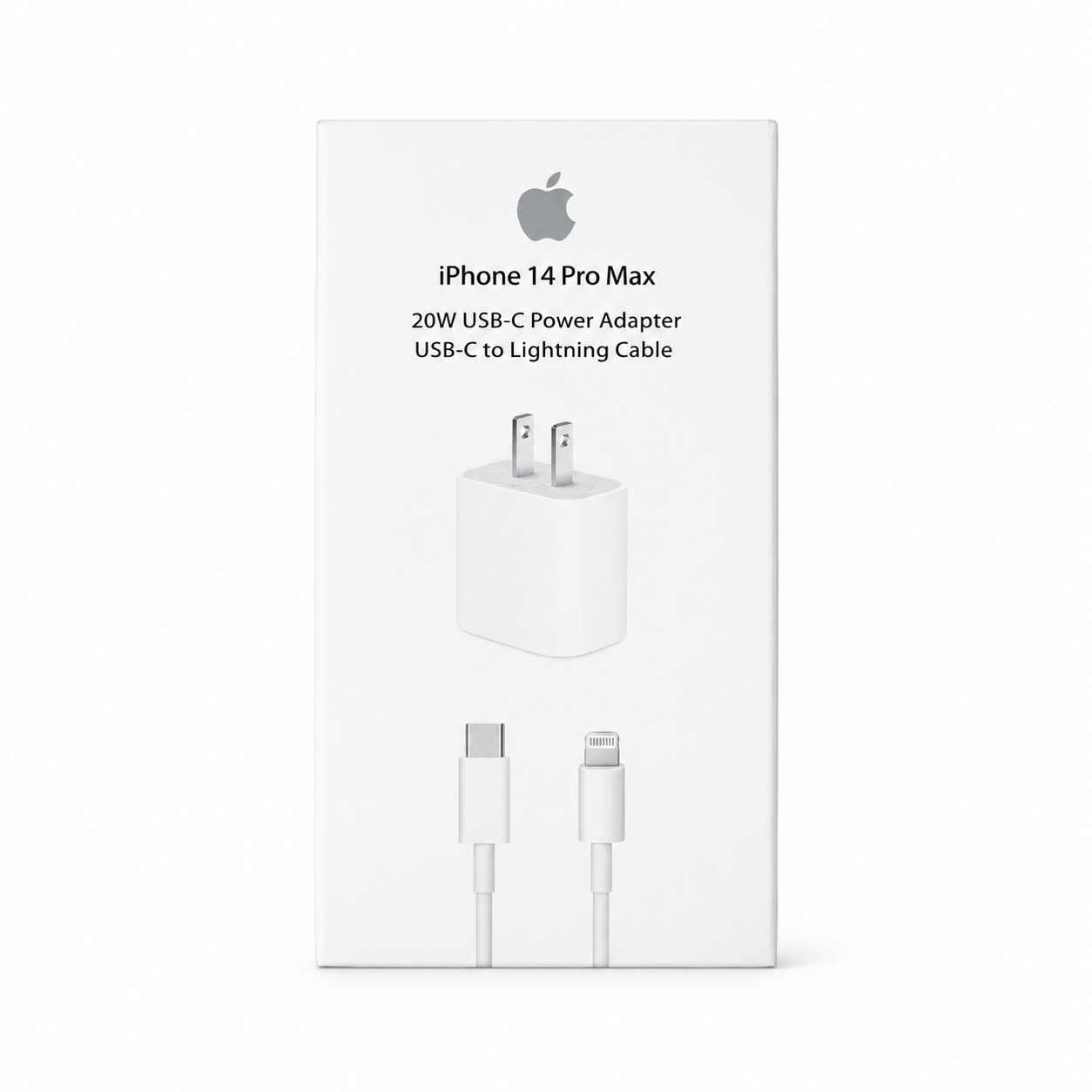 Combo Cargador Pared 20W y Cable Lightning