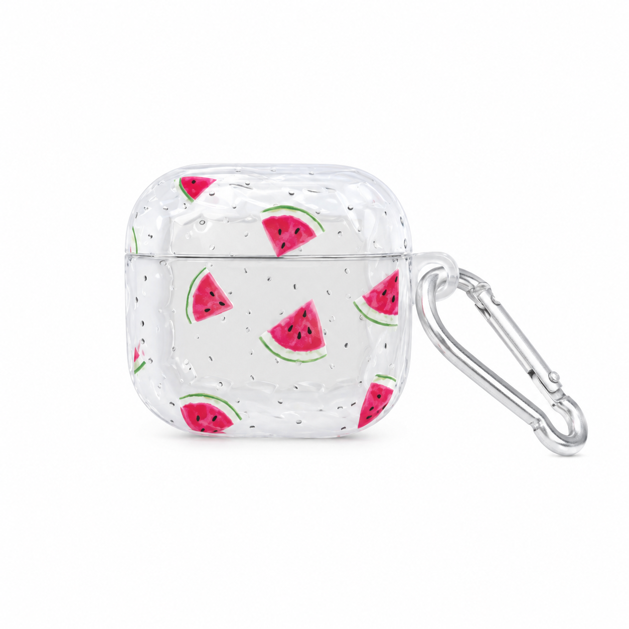 Funda Transparente de Sandia con Arnes para AirPods 4