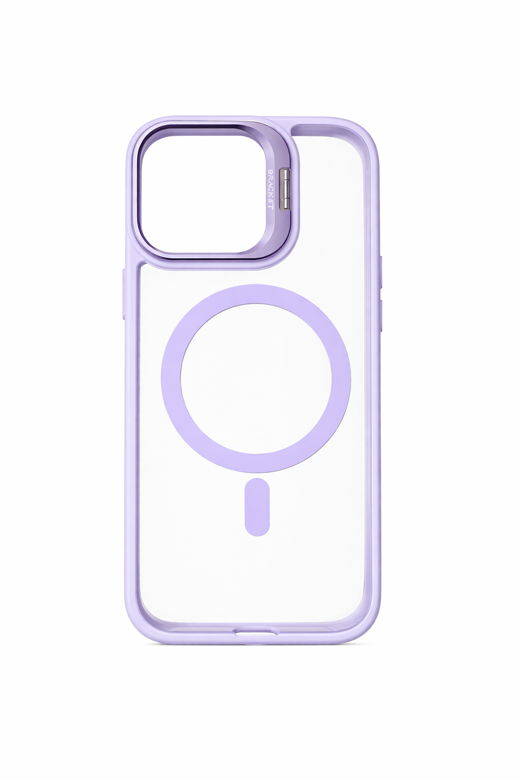 Funda Crystal MagSafe Metallic Accent para iPhone 16