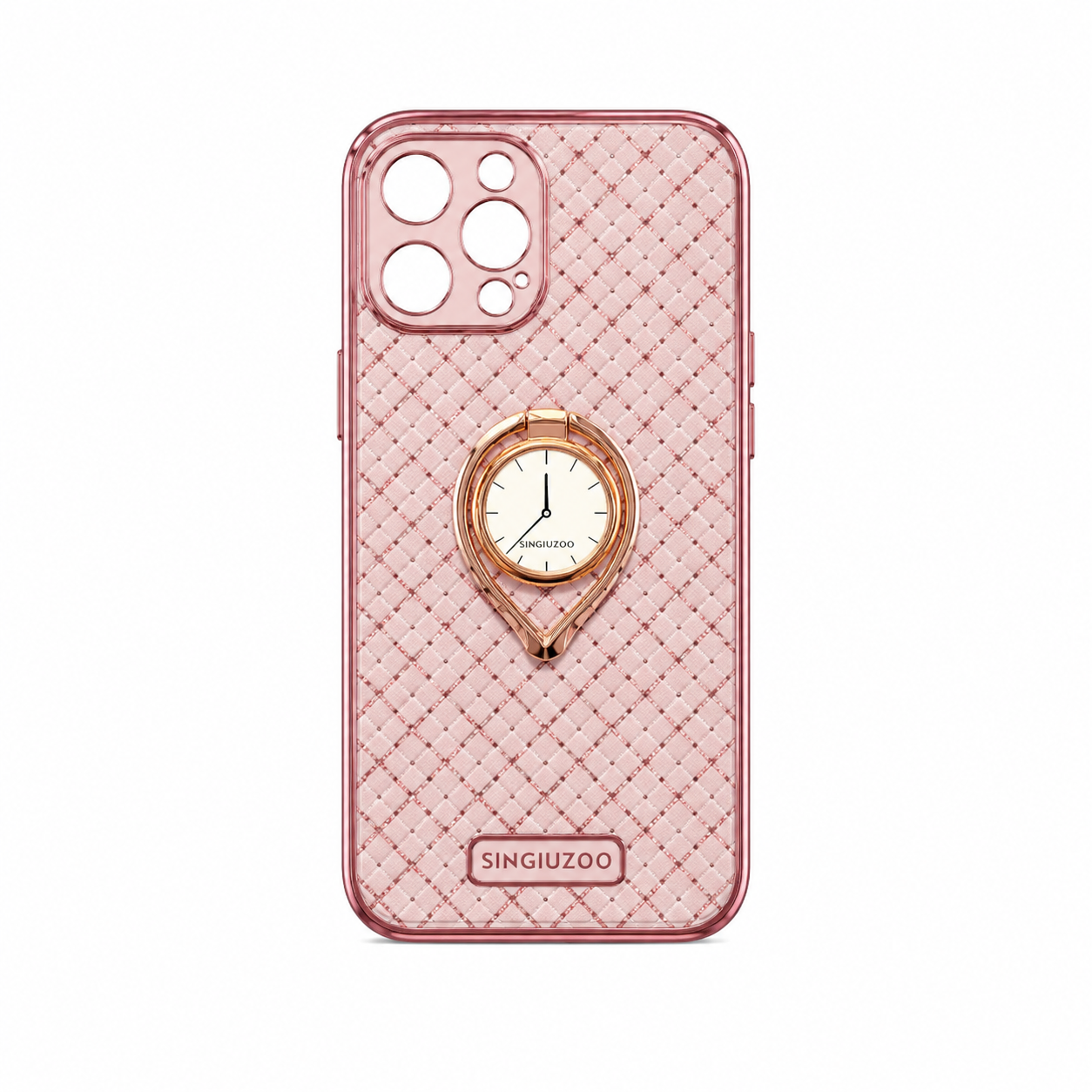 Funda SINGIUZOO Acolchada con Ring Reloj iPhone 12 Pro Max