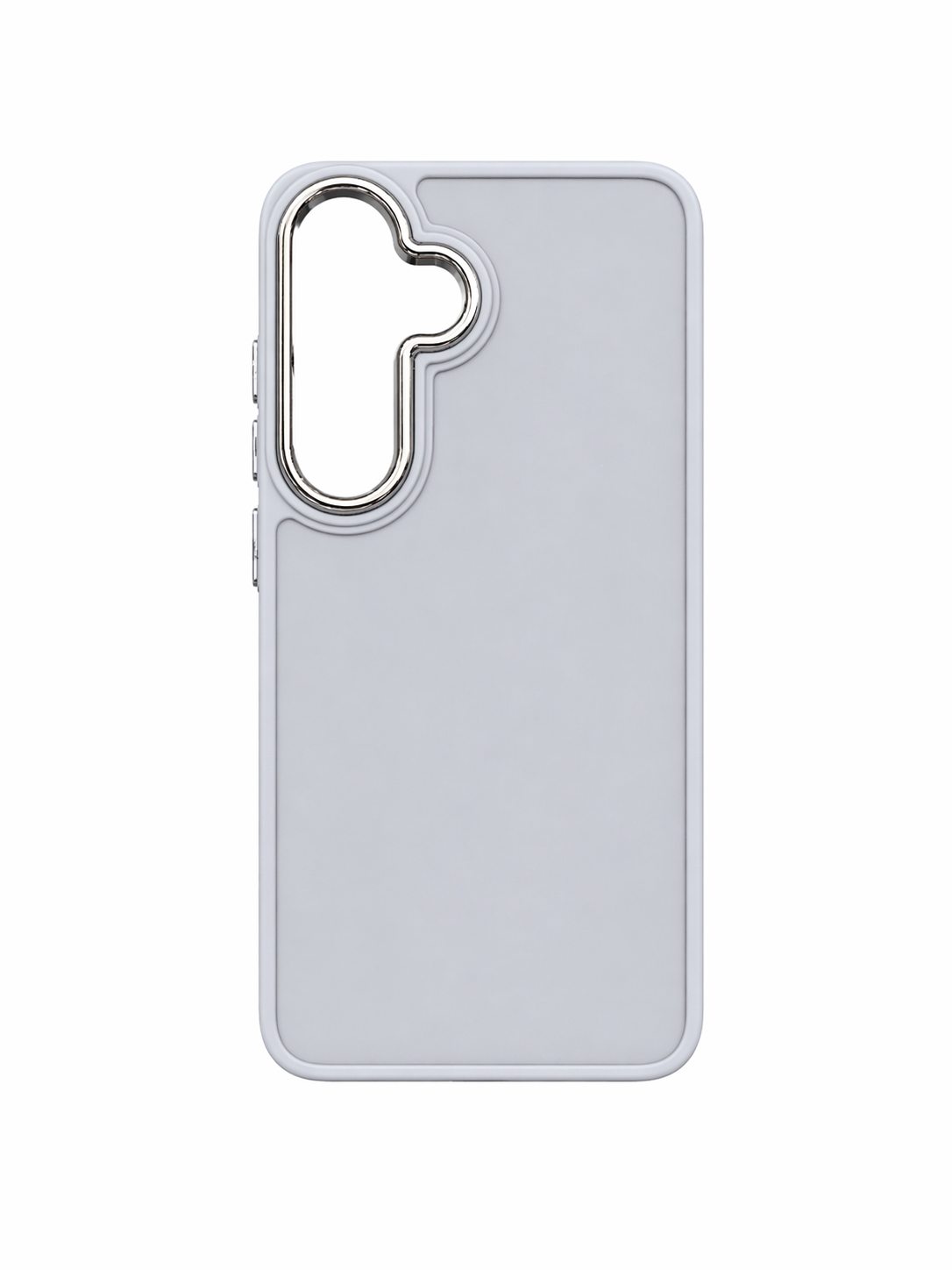Funda Minimalista con Bisel Cromado para Samsung S24 - S25