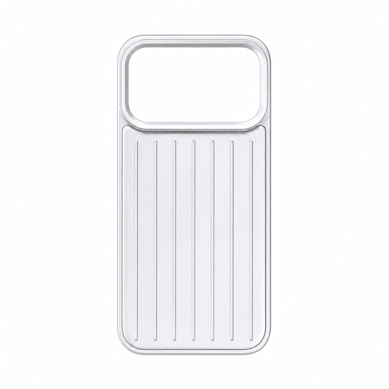 Funda Armor Rayas Marco Metálico para iPhone 17 Pro Max