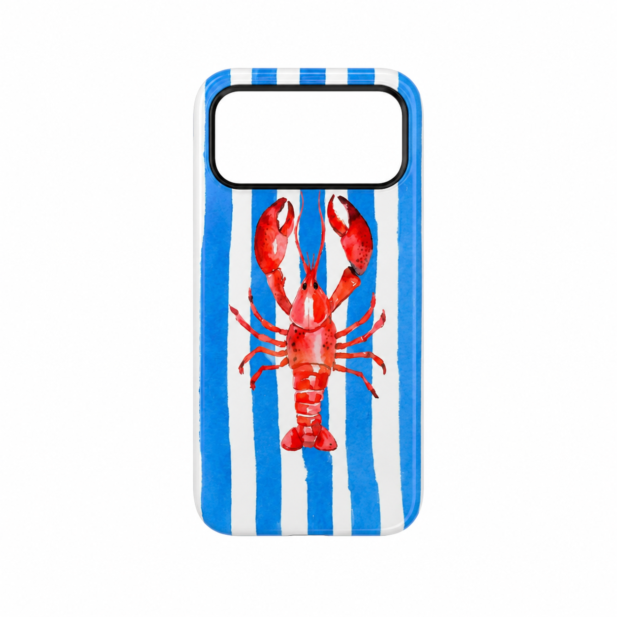 Funda Ilustración Langosta Rayas para iPhone 17 Pro Max