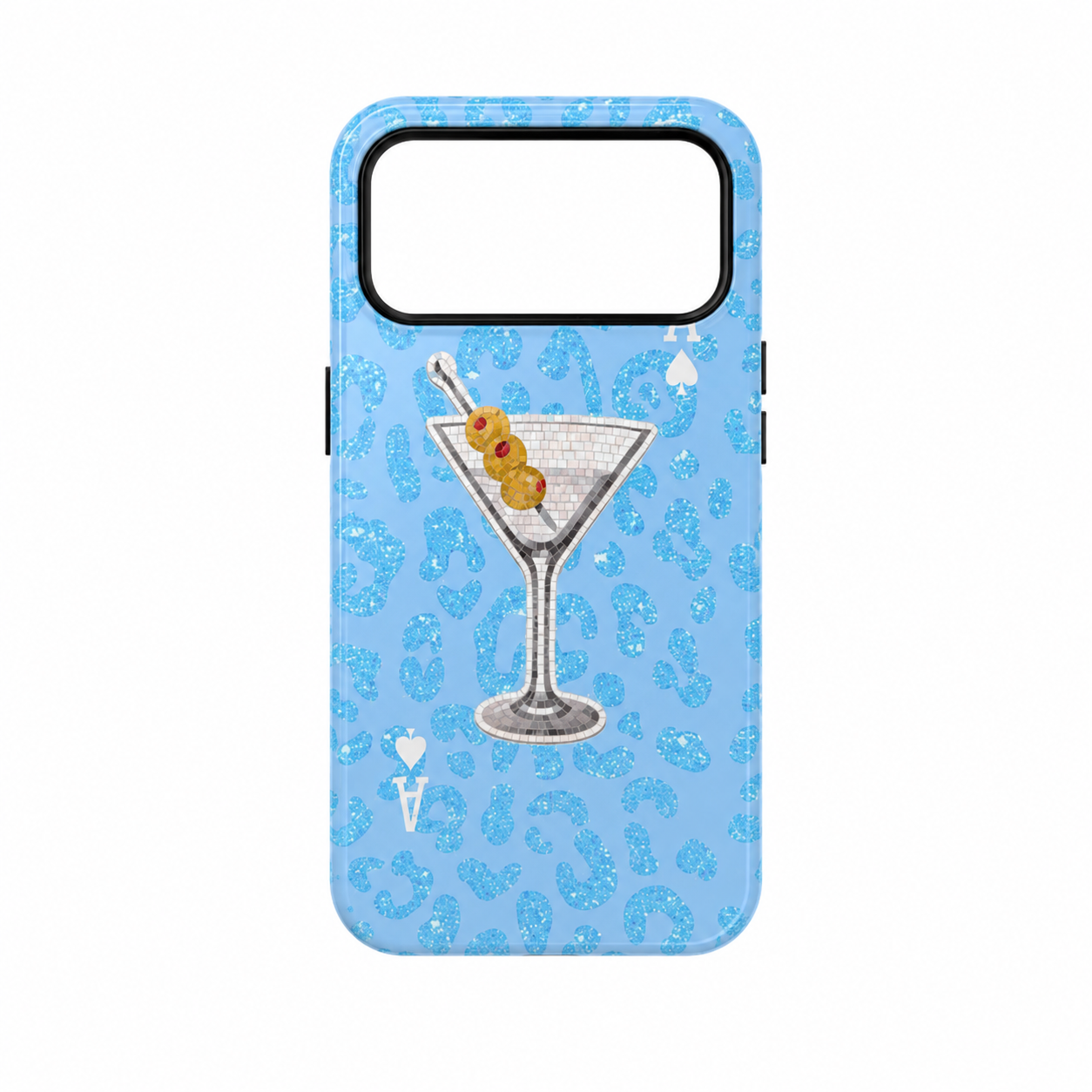 Funda Disco Martini Leopardo Glitter para iPhone 17 Pro Max