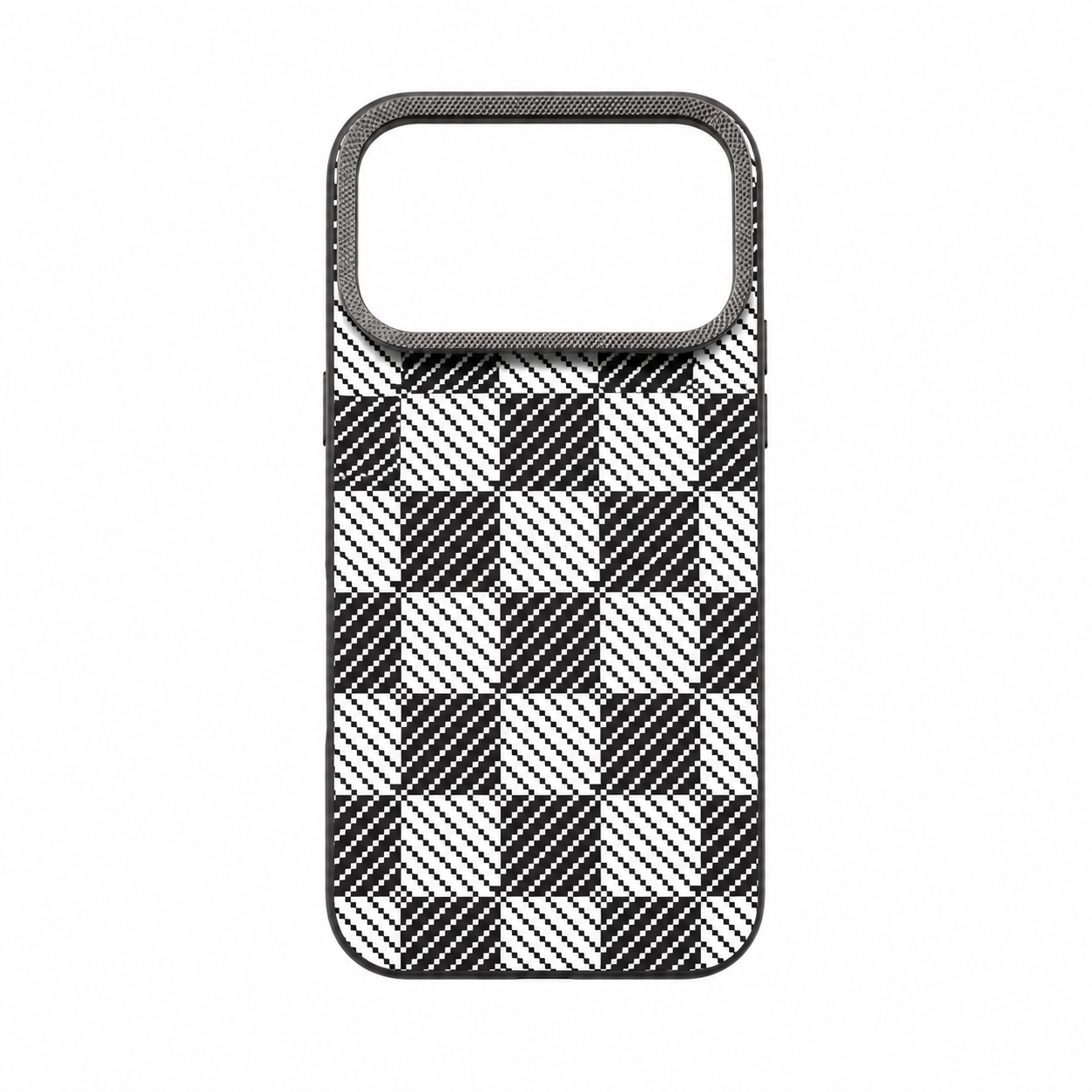 Funda Tejido Cuadros Óptico para iPhone 17 Pro