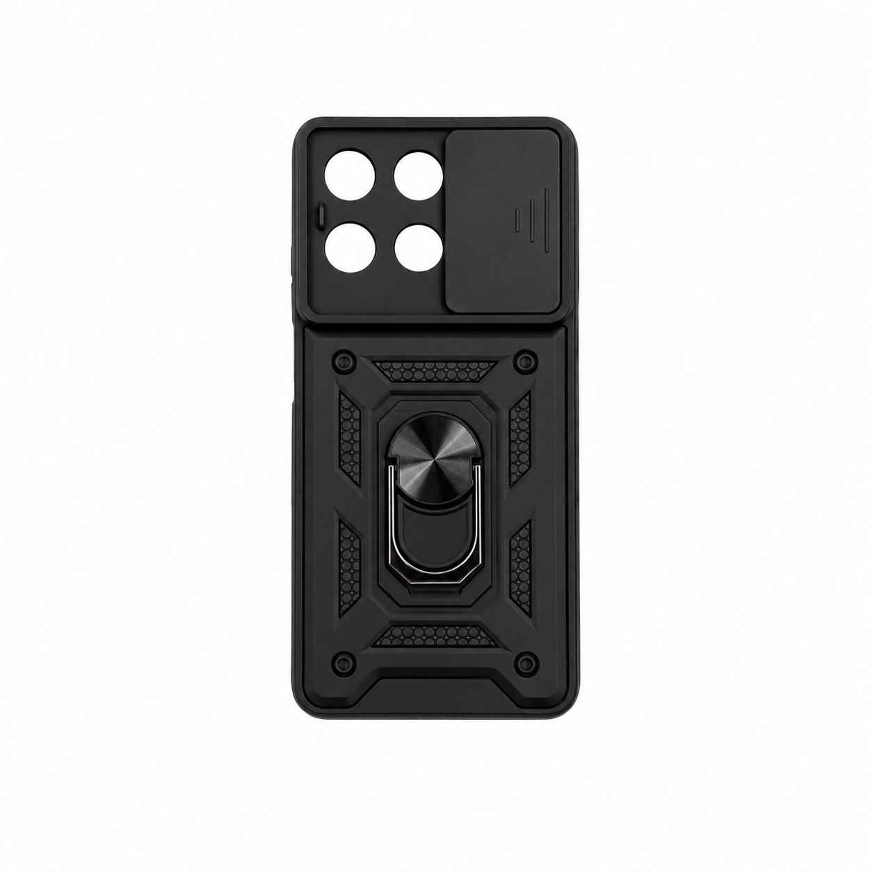 Funda Uso Rudo Tactica con Anillo para Moto G15
