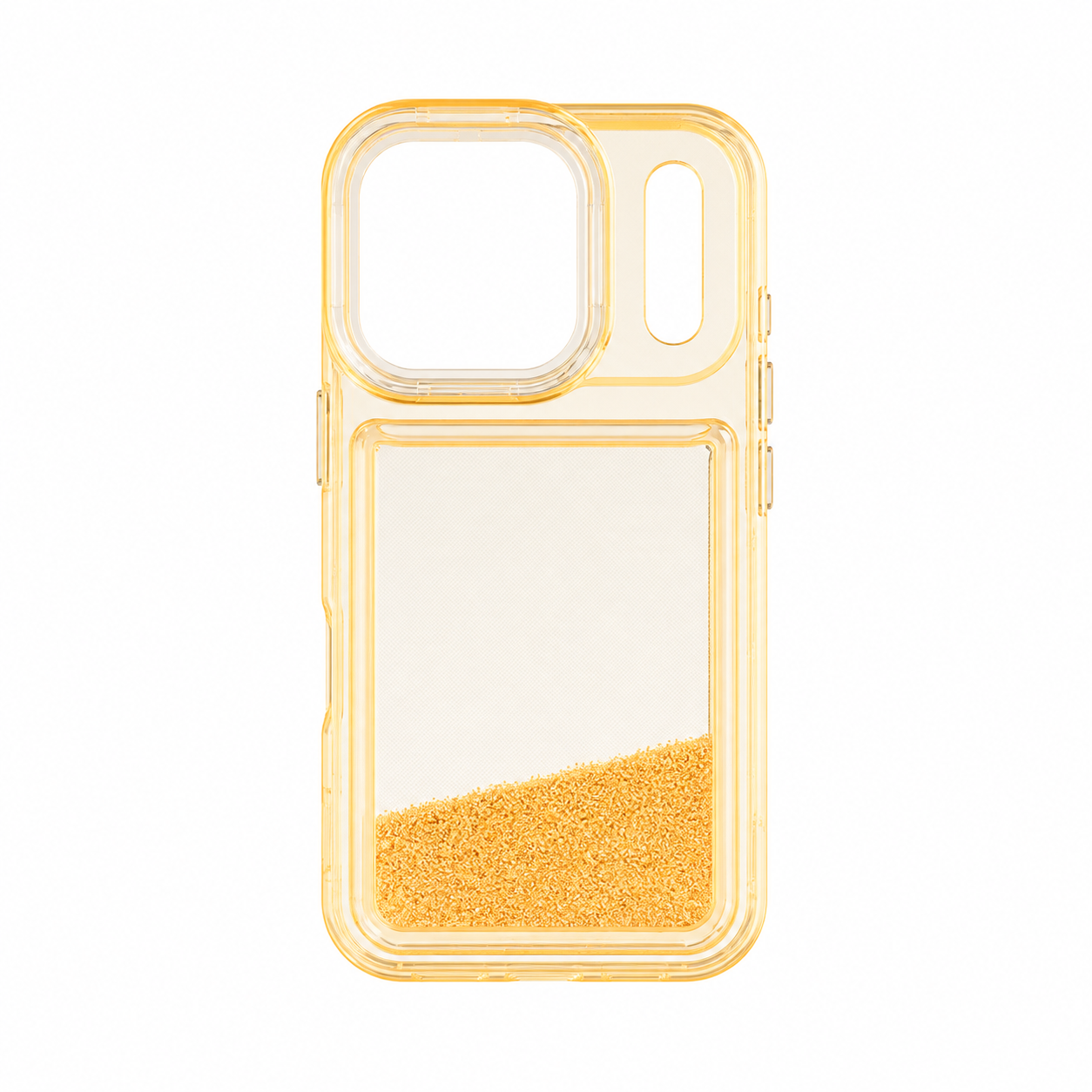 Funda Liquid Glitter Quicksand con Tarjetero iPhone 17 Pro