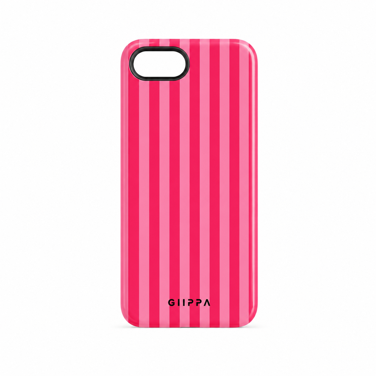Funda GIIPPA Rayas Bicolor Glossy iPhone 16e 17e