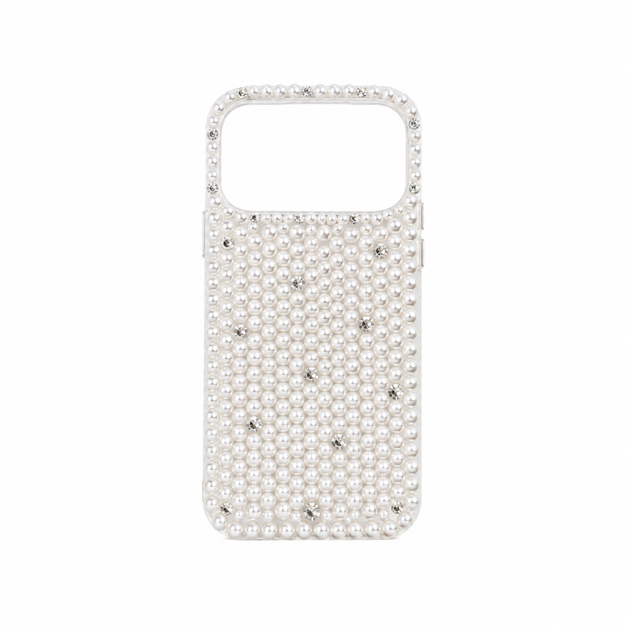 Funda de Perlas con Cristales Premium para iPhone 17 Pro Max