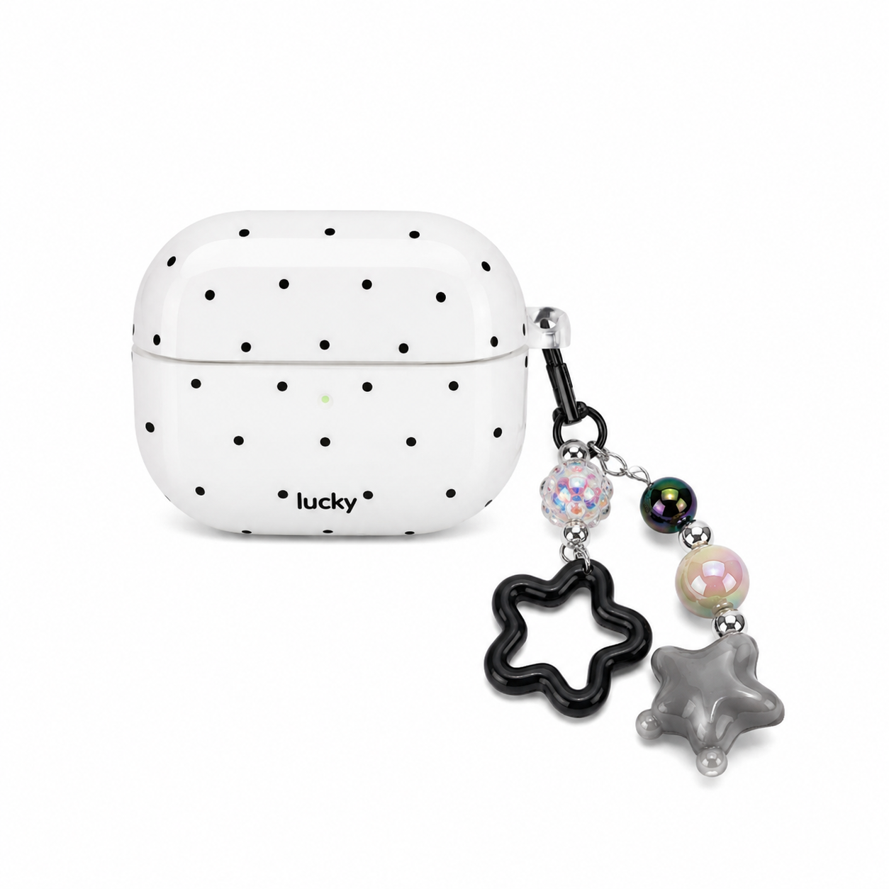 Funda Samsung Buds 3/Pro Lucky Lunares Charm Estrellas