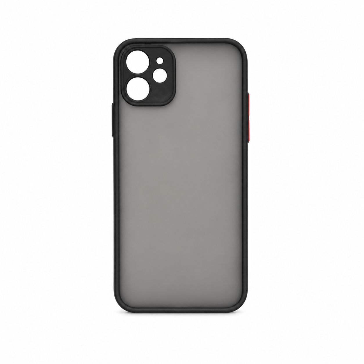 Funda Esmerilada Bumper Botones Bicolor para iPhone 11