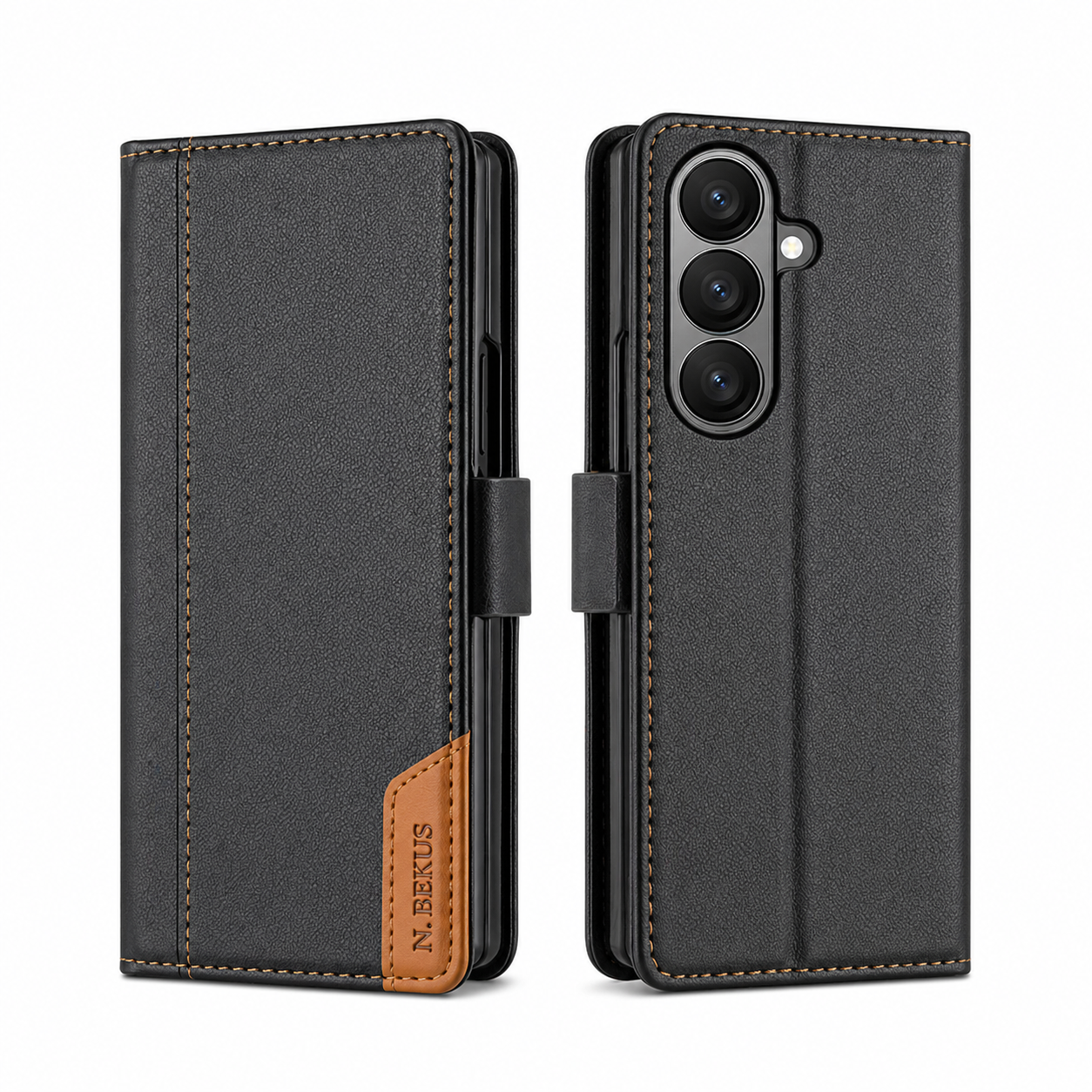Funda Billetera Ejecutiva de Piel para Samsung Fold 7
