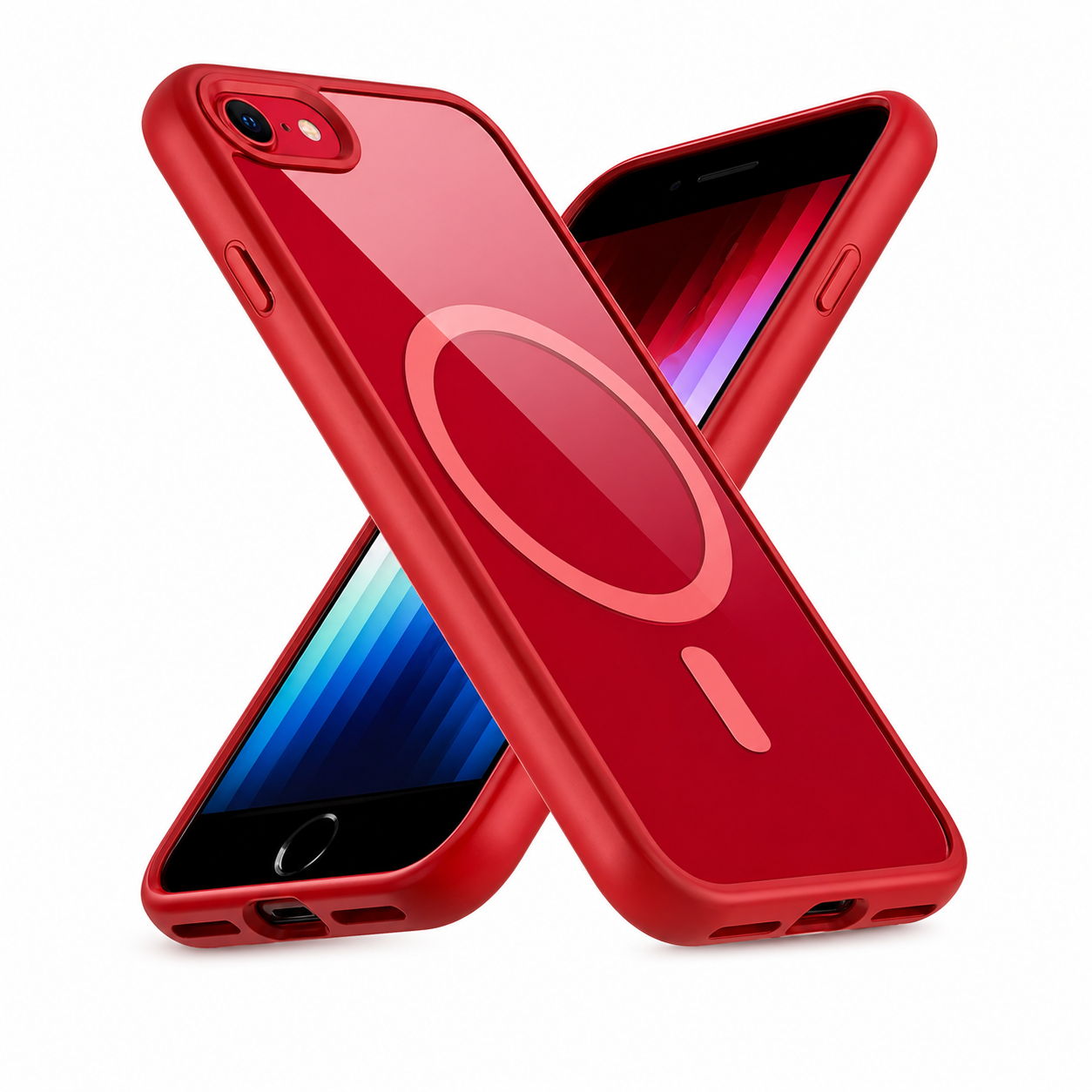 Funda Magnética Híbrida para iPhone 7, 8 y SE