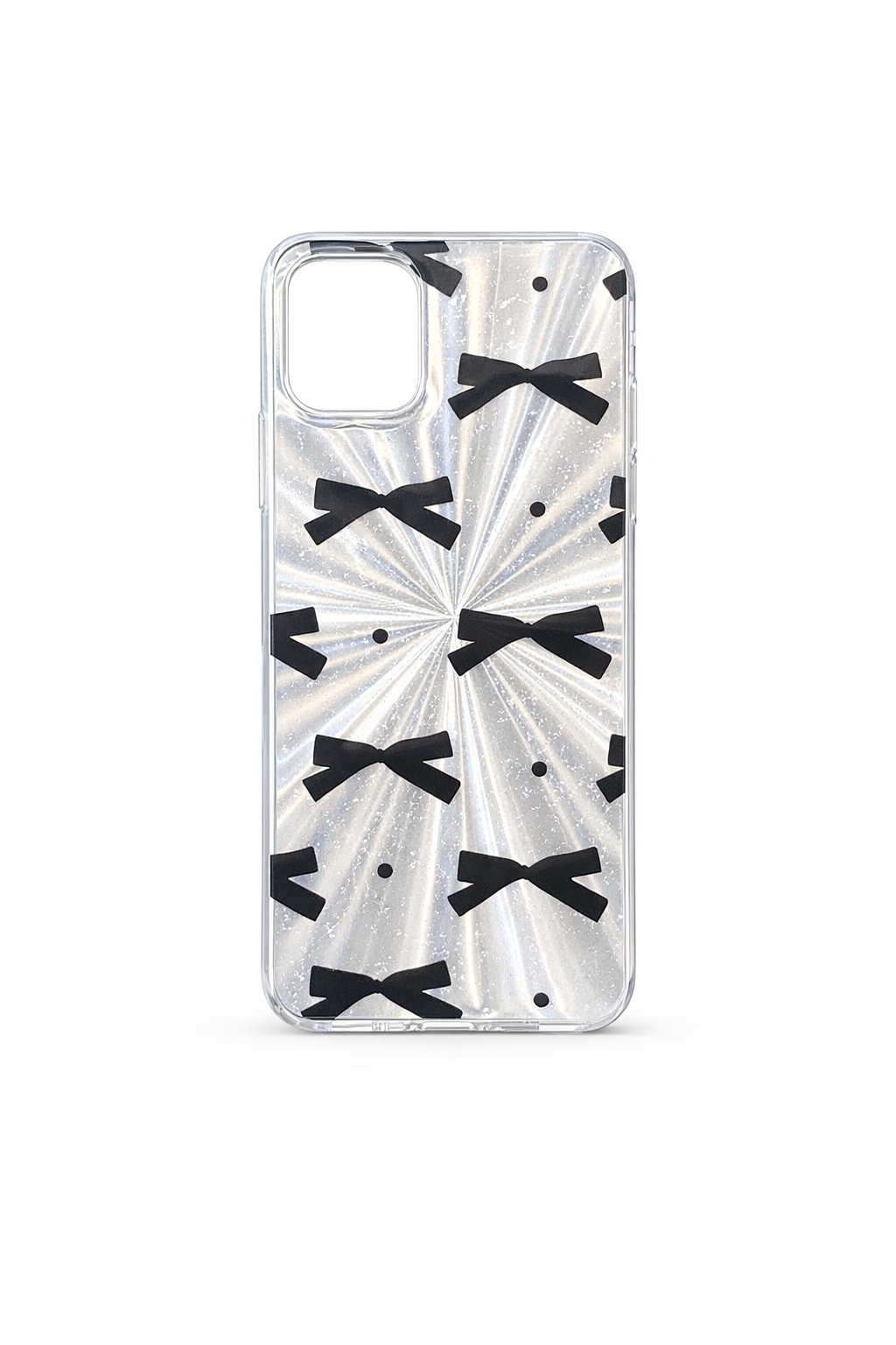 Funda Holographic Bows Coquette para iPhone 12 / 12 Pro