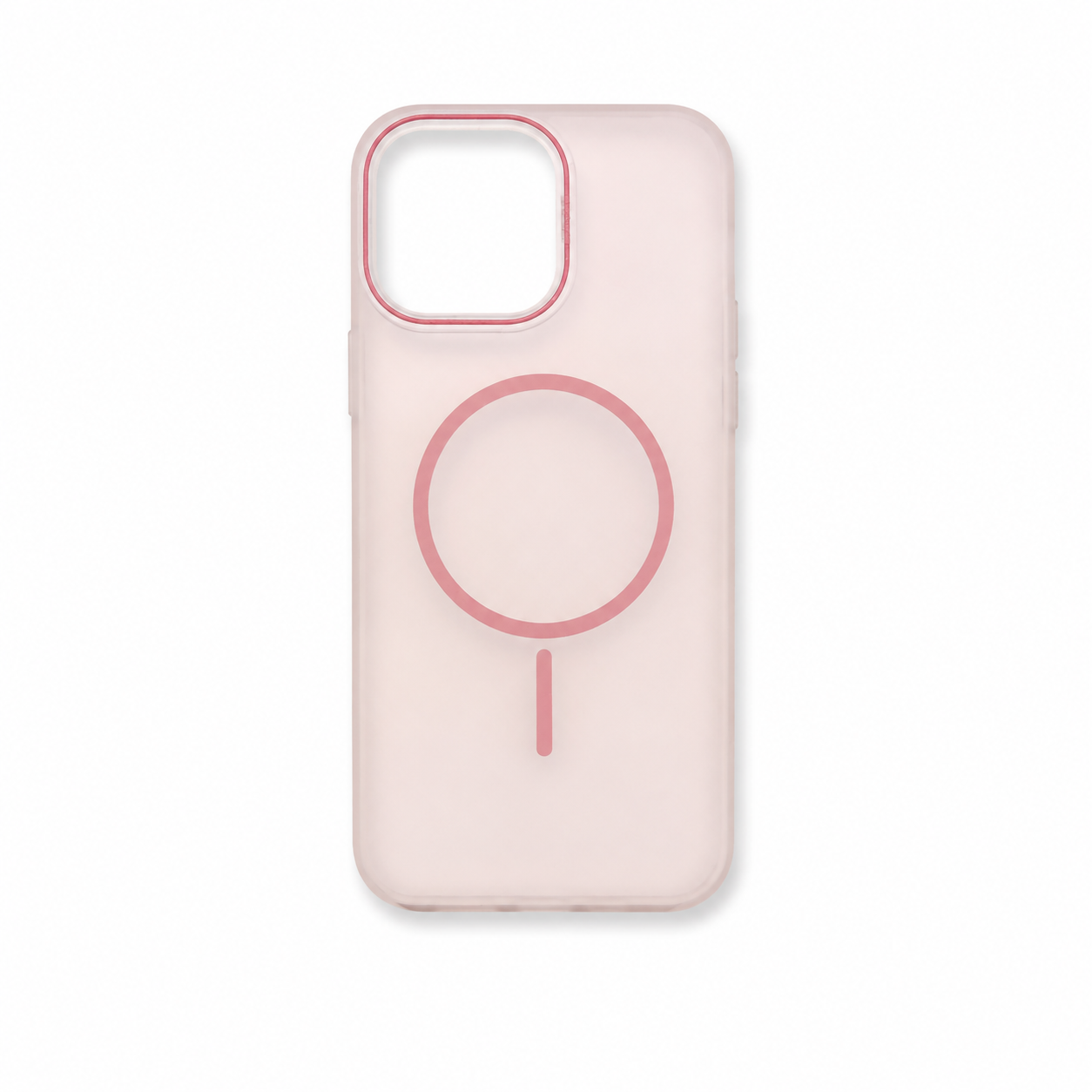Funda Acrílico Mate MagSafe Acento Cámara iPhone 15 Pro Max