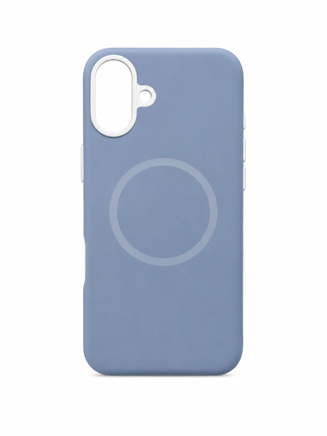Funda Magnética de Silicón Soft-Touch para iPhone 16 Plus