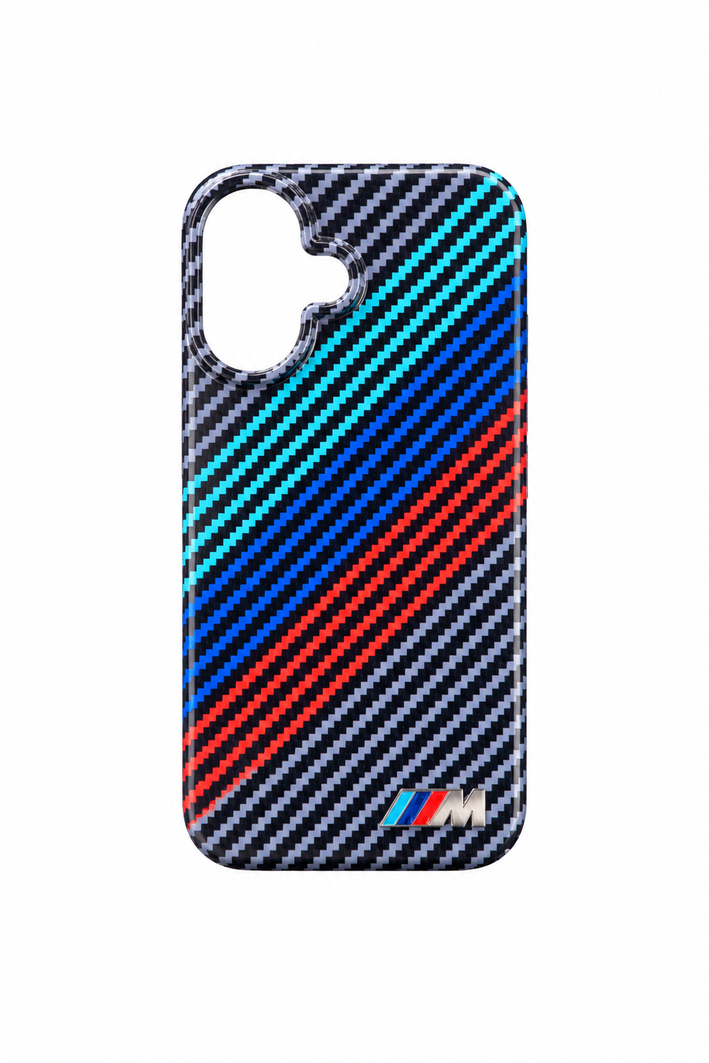 Funda de Fibra de Carbono Estilo Deportivo para iPhone 16