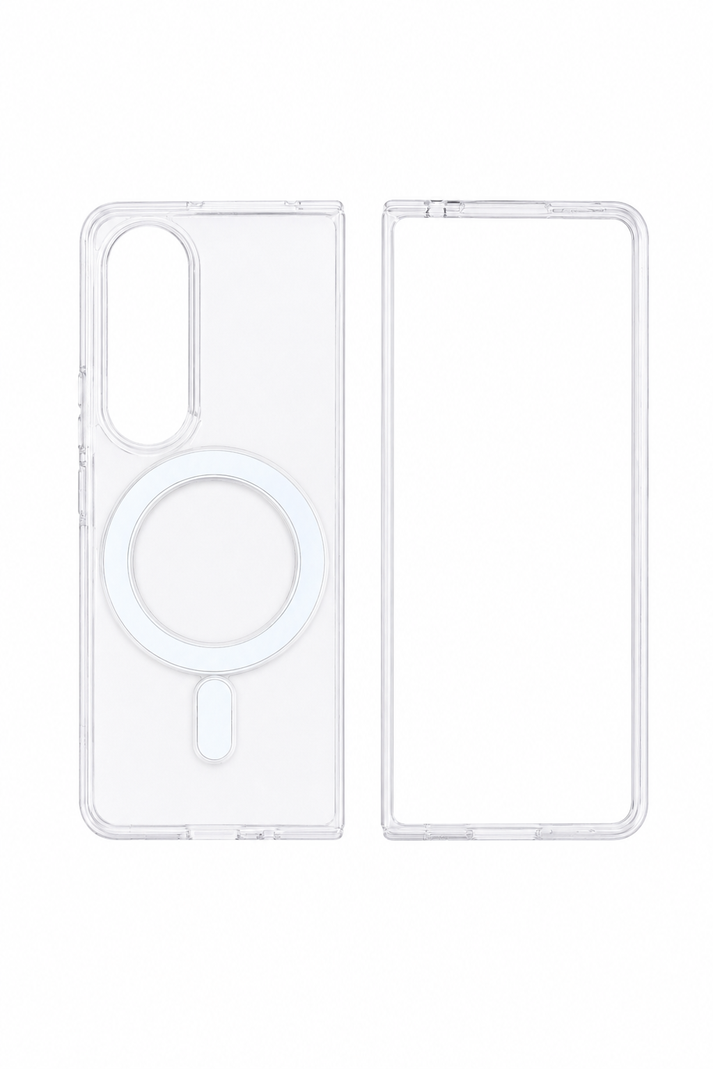 Funda Magnética Transparente Anti-Amarilleo para Samsung Galaxy Z Fold 4