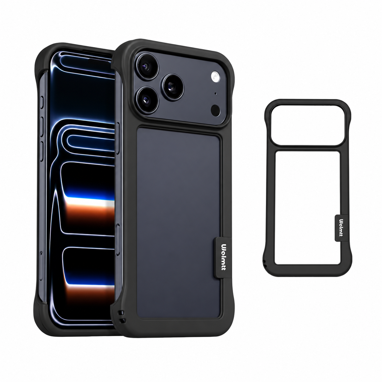 Bumper de Silicón con Protección de Lente para iPhone 17 Pro Max