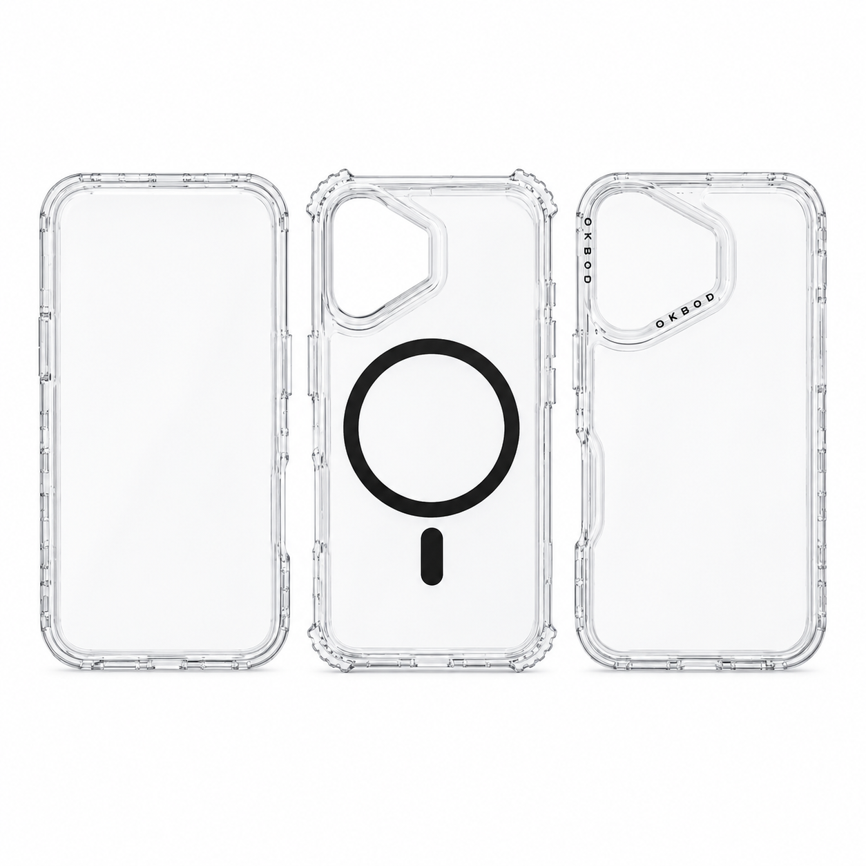 Funda Antigolpes Transparente Magnética iPhone 17
