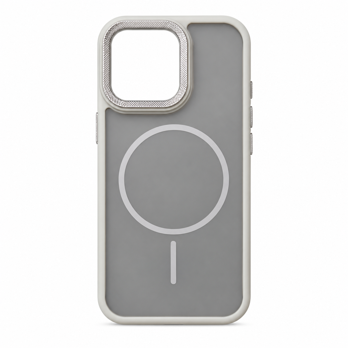 Funda Mate Bicolor Marco Cámara Texturizado iPhone 16 Pro