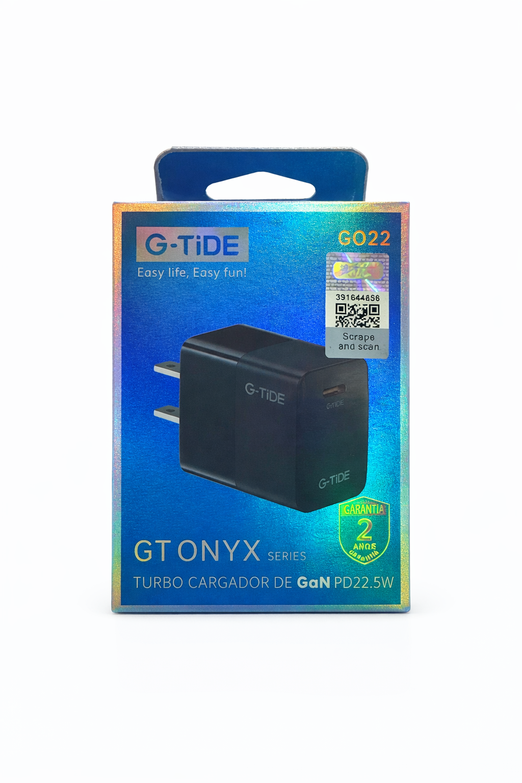 Cargador de Pared GaN Turbo PD 22.5W