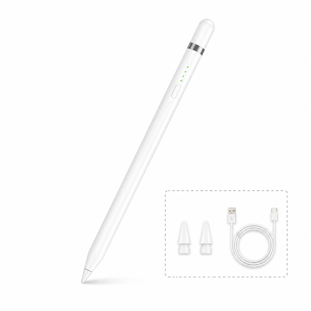 Lápiz Óptico Stylus con Carga Lightning para iPad
