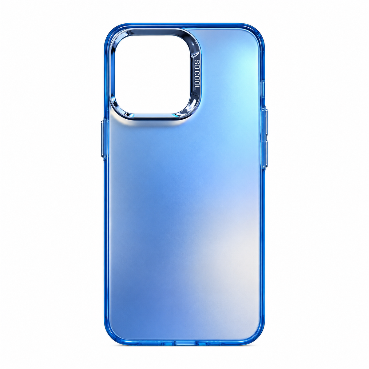 Funda Cristal Iridiscente Anillo Cromado iPhone 15 Pro Max