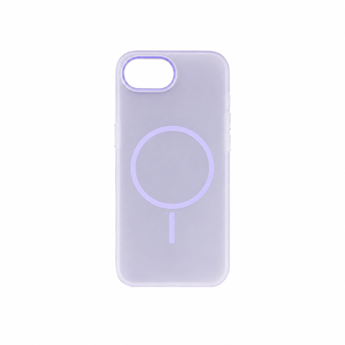 Funda Traslucida MagSafe con Bisel de Color para iPhone 16e