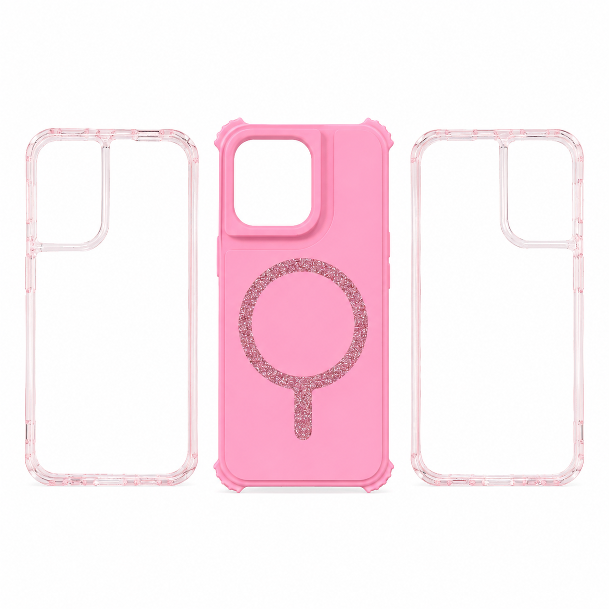 Funda MagSafe con Glitter para iPhone 15 Pro