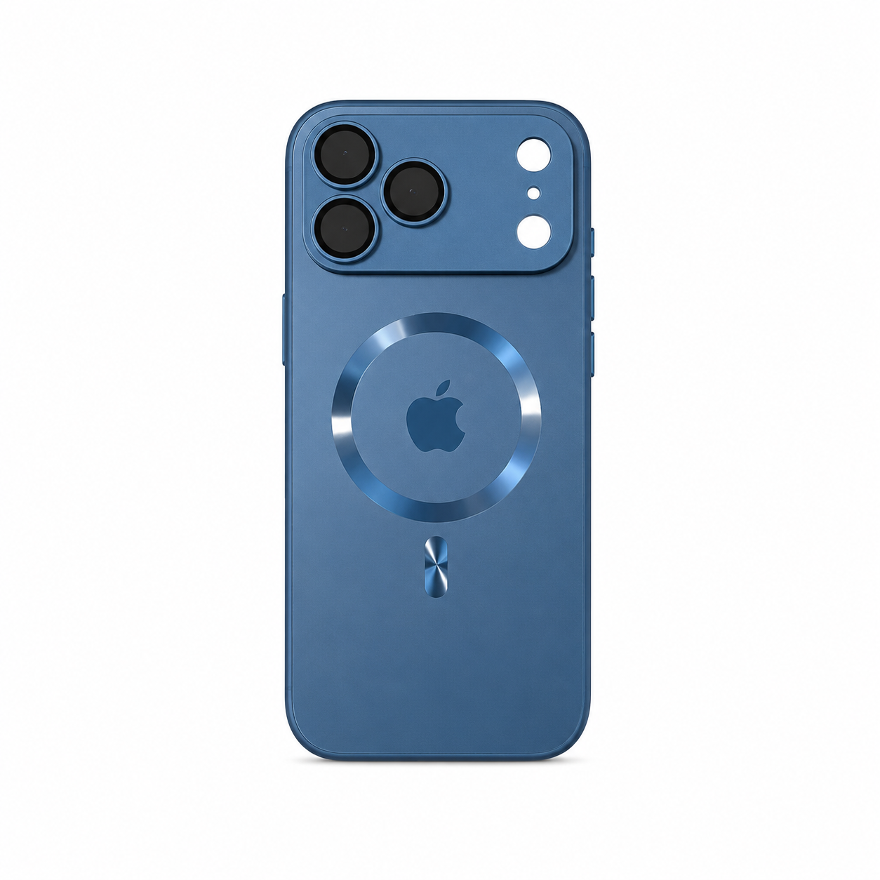 Funda Esmerilada MagSafe Lentes Metal para iPhone 17 Pro Max