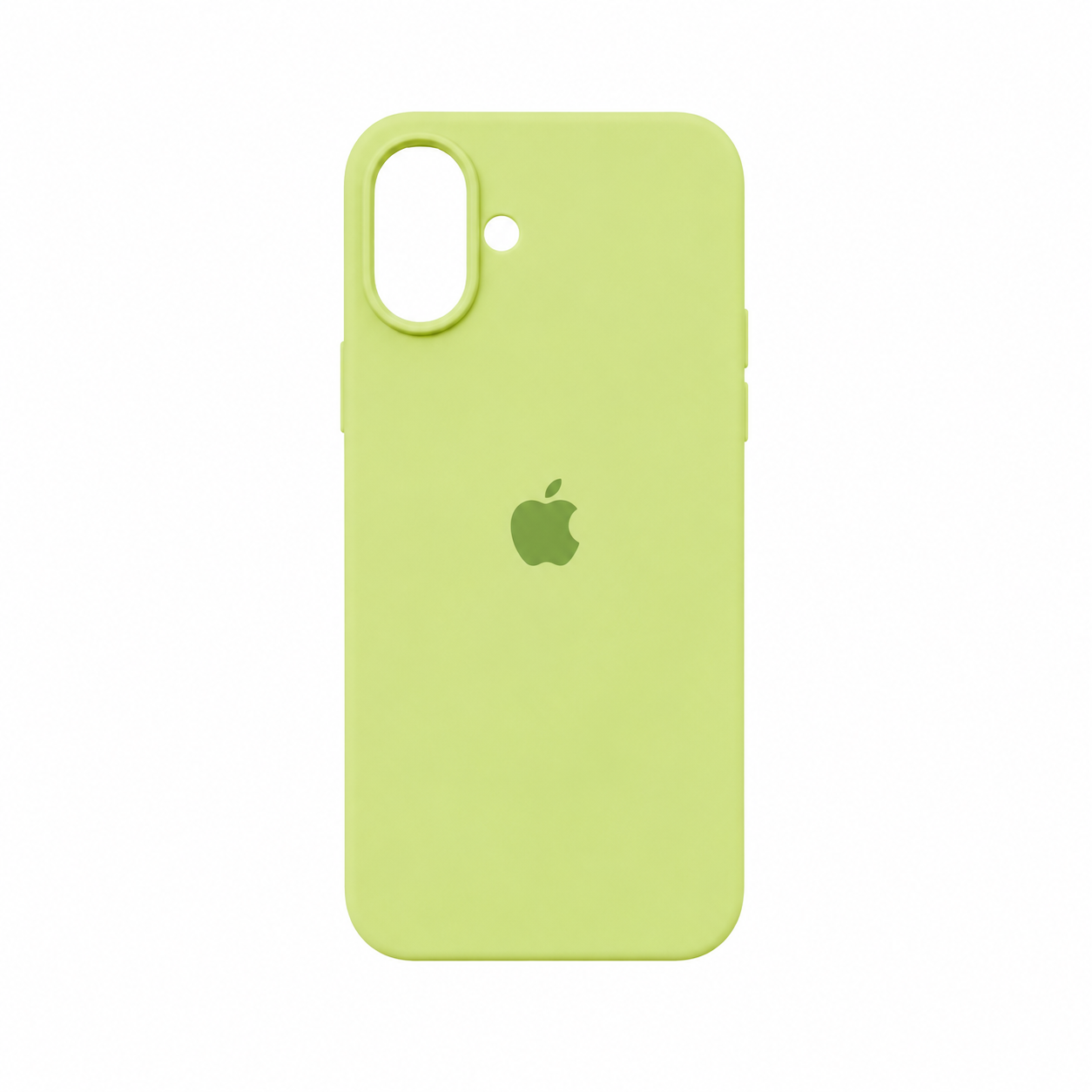 Funda Silicona Logo Apple Tacto Suave iPhone 16 Plus