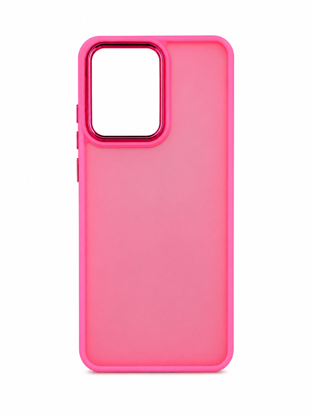 Funda Matte con Borde Cromado para Moto Edge 40 Neo