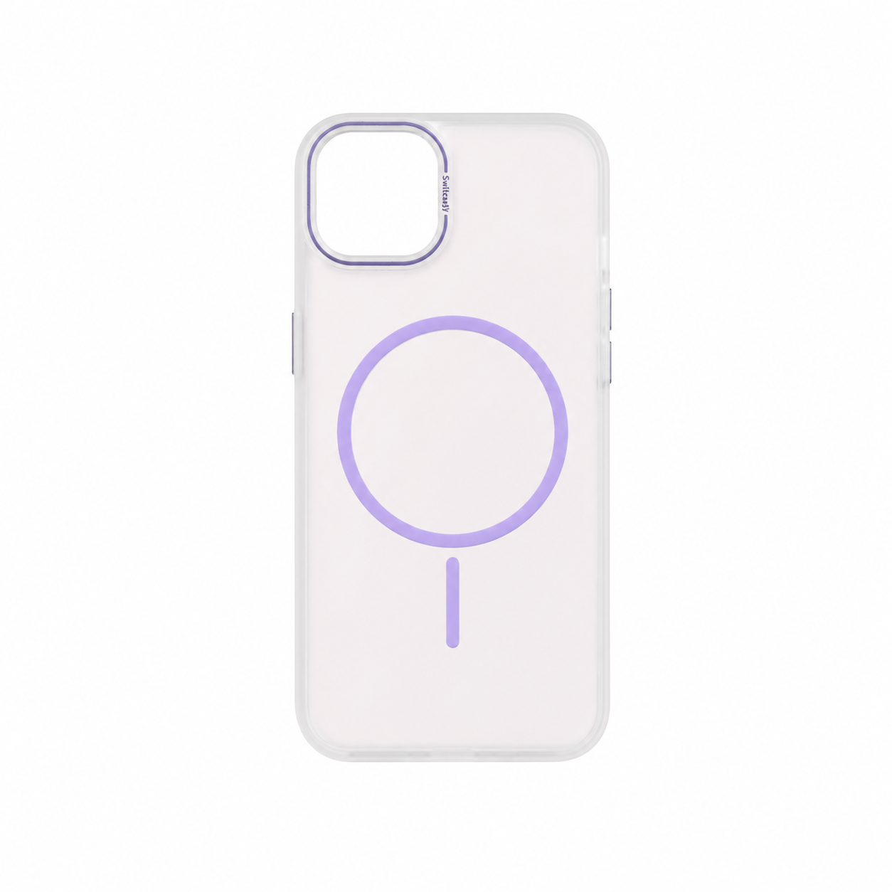 Funda MagSafe Cristal Aro Acento Bicolor iPhone 13 14 15