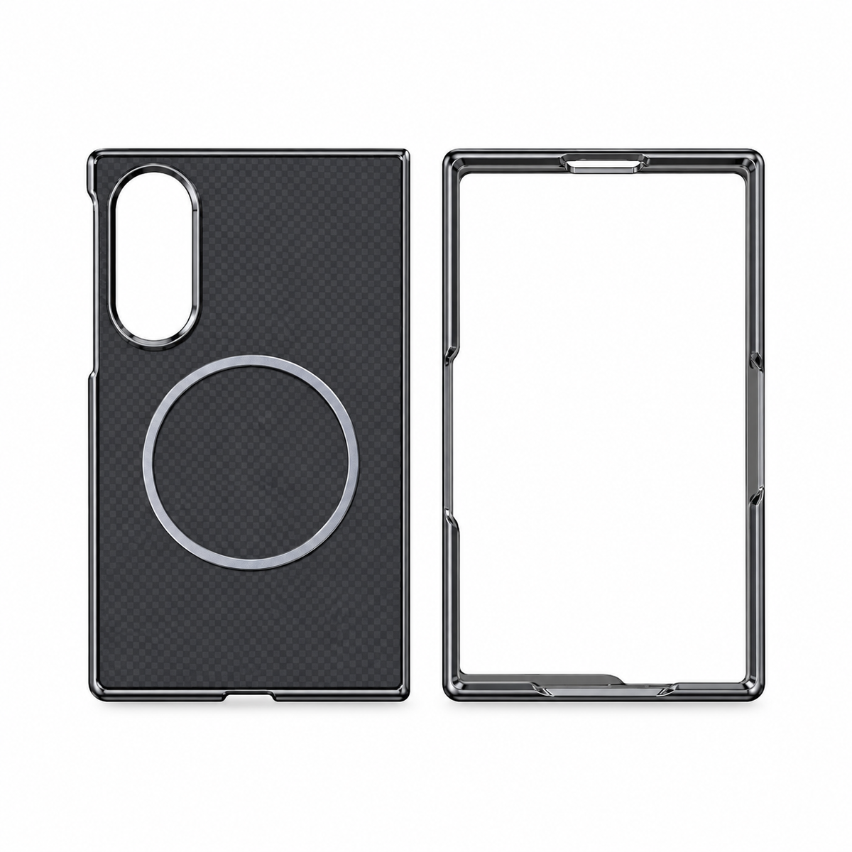 Funda Rígida Fibra de Carbono Magnética Samsung Fold 8