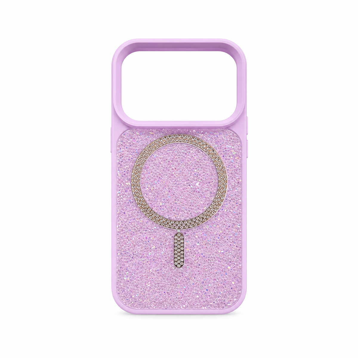 Funda Diamantada MagSafe Rhinestone para iPhone 17 Pro 18 Pro