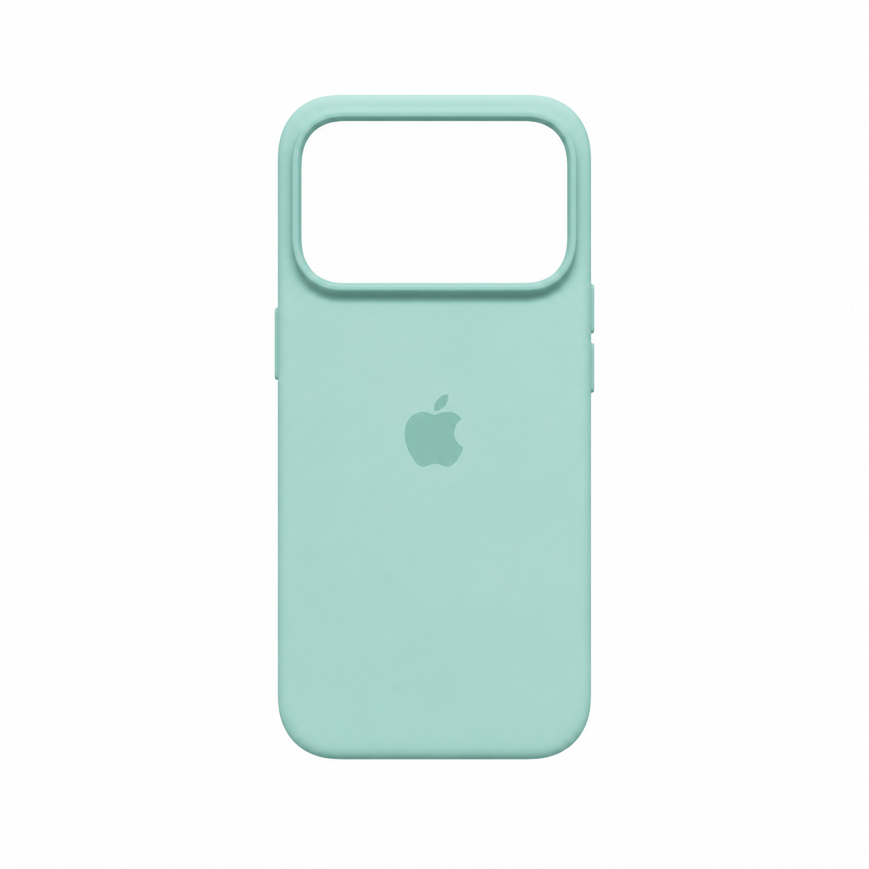 Funda Silicona Lisa Logo Apple para iPhone 17 Pro Max