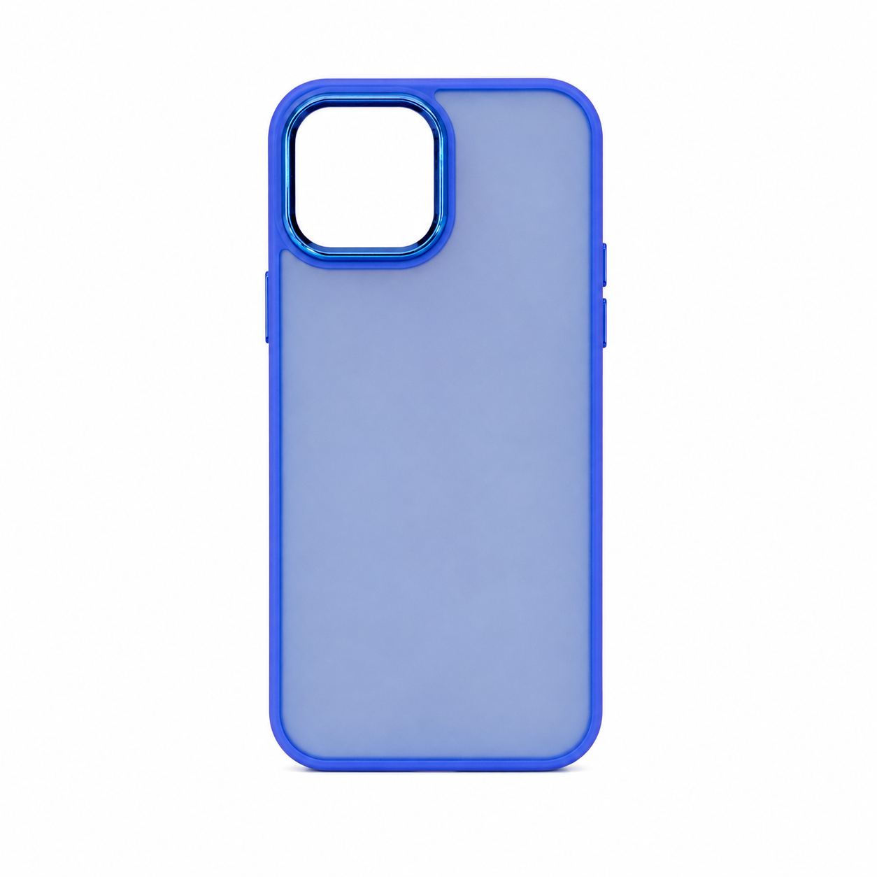 Funda Esmerilada Marco Cromado para iPhone 13 Pro Max