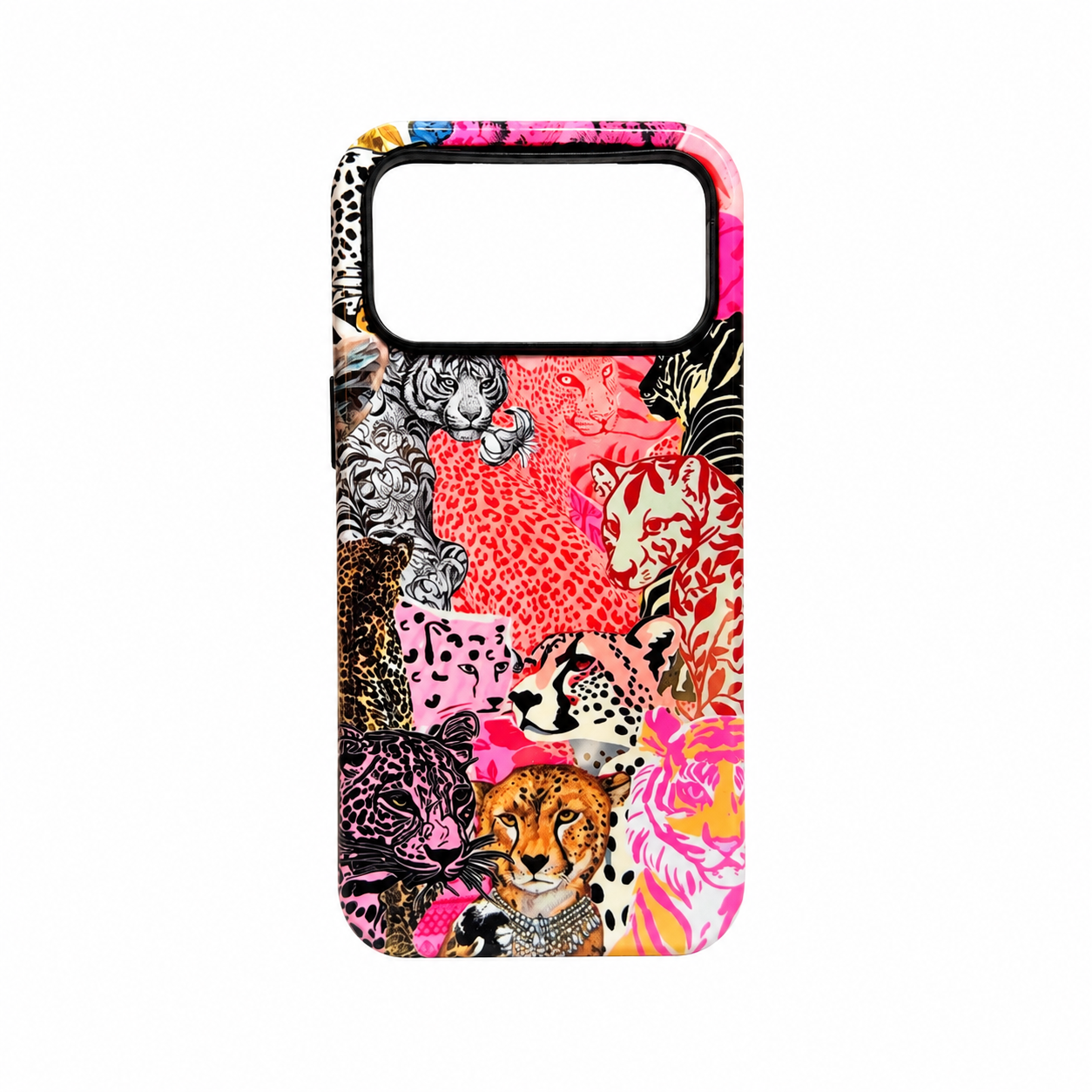Funda Collage Felinos Arte para iPhone 17 Pro Max