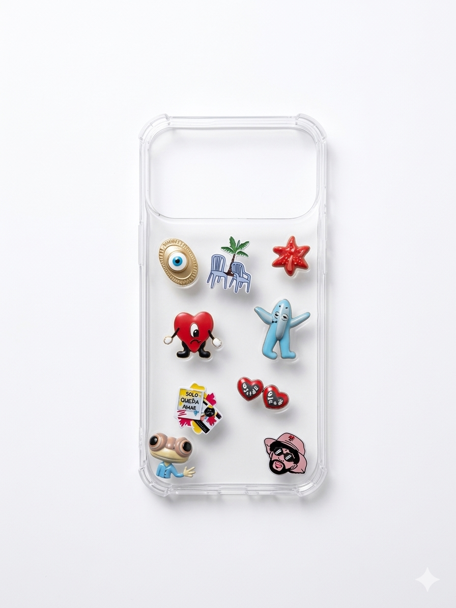 Funda 3D Bad Bunny Un Verano Sin Ti para iPhone 17 Pro Max