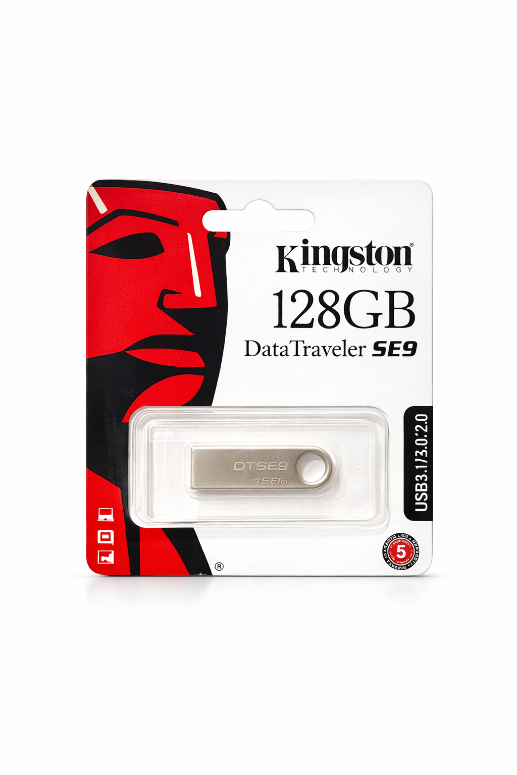 Memoria USB Kingston DataTraveler SE9 – Metálica Original