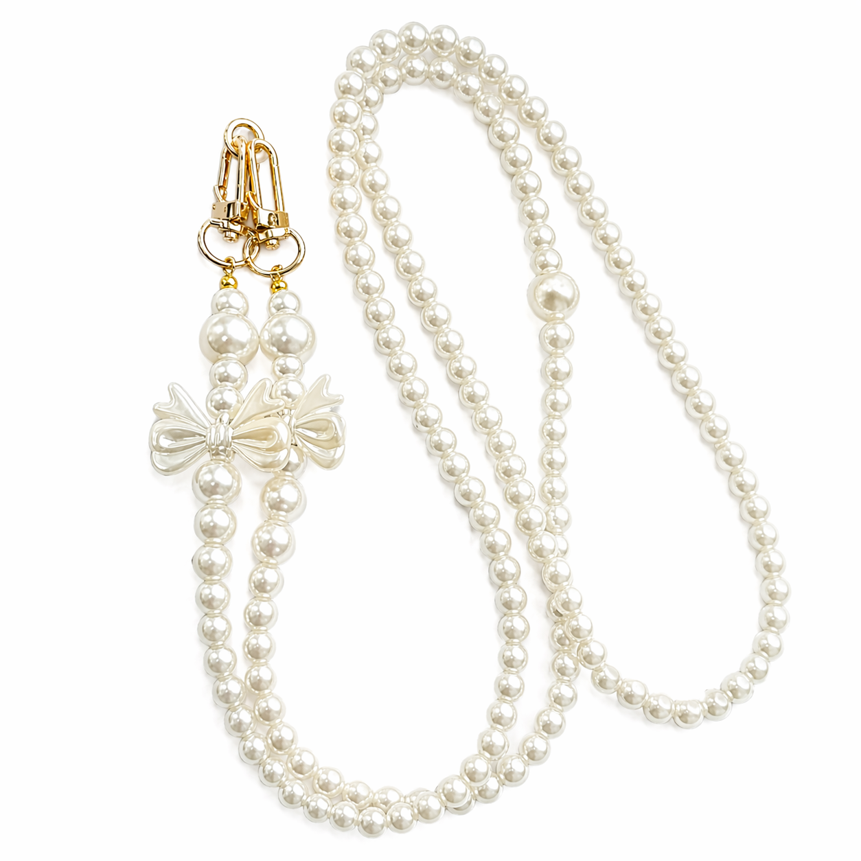 Correa Crossbody de Perlas para Celular Universal