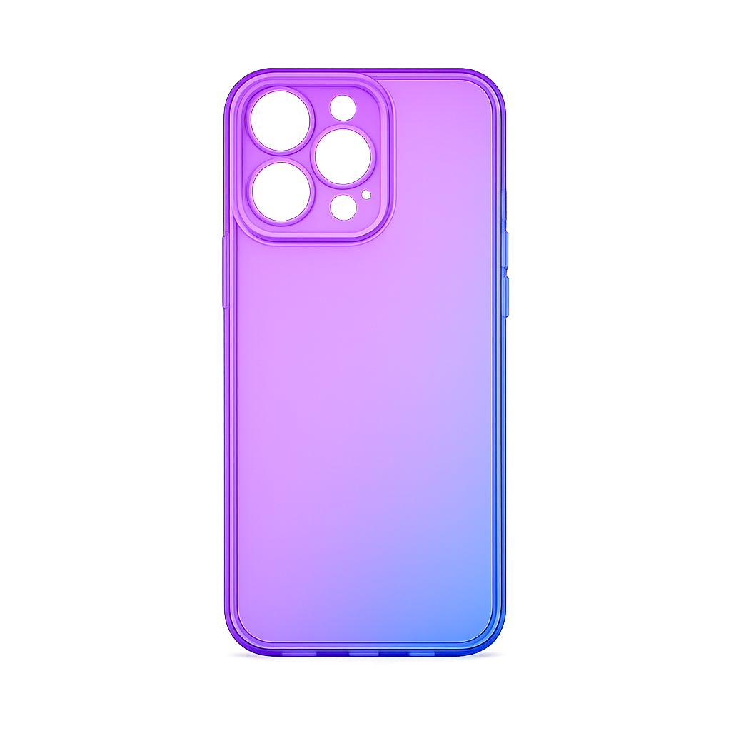 Funda Traslúcida Degradada Para iPhone 13 Pro