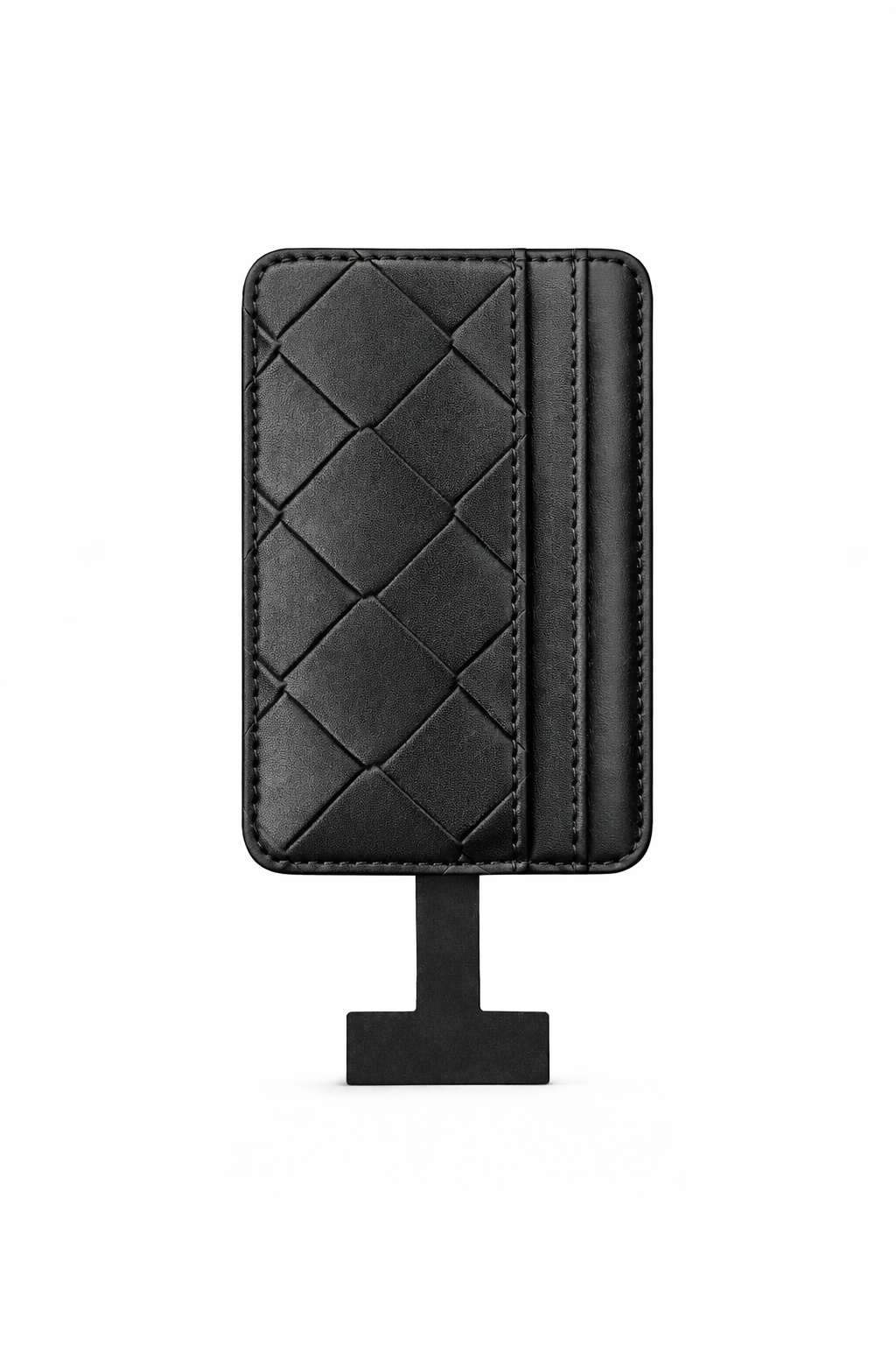 Tarjetero Magnético Executive Quilted – Cartera Slim tipo Piel compatible con MagSafe